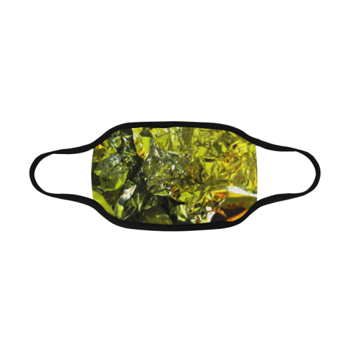 folded bright yellow Mouth Mask (60 Filters Included) (Non-medical Products)