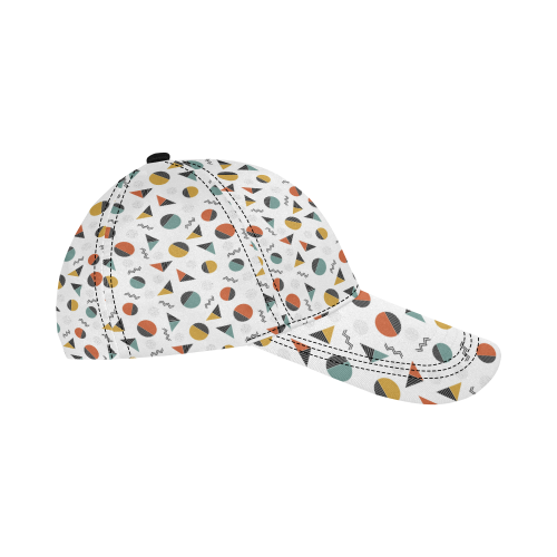 Geo Cutting Shapes All Over Print Dad Cap C (7-Pieces Customization)
