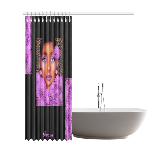 Blushingish Shower Curtain 72"x84"