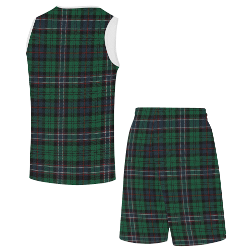 Scottish National Tartan All Over Print Basketball Uniform