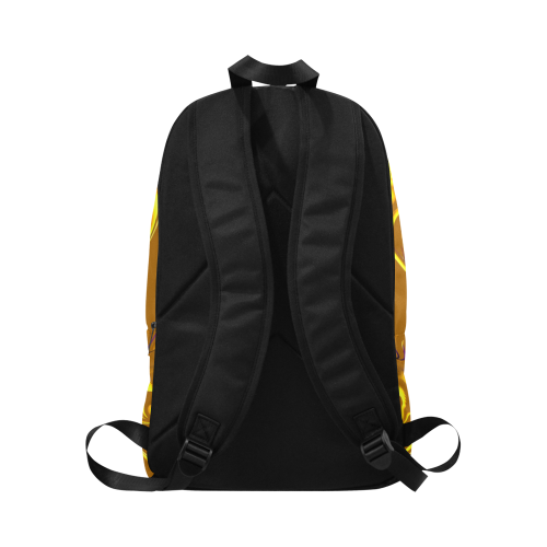 Winged Fractality Fabric Backpack for Adult (Model 1659)