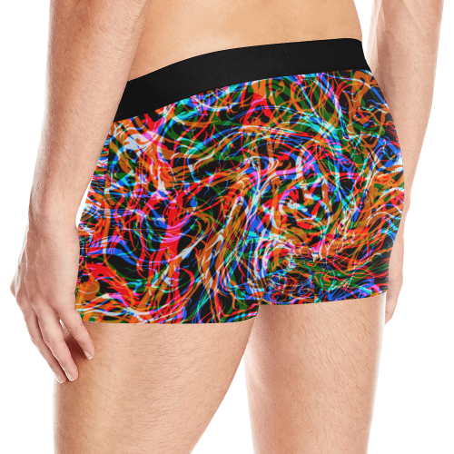 colorful abstract pattern Men's All Over Print Boxer Briefs (Model L10)