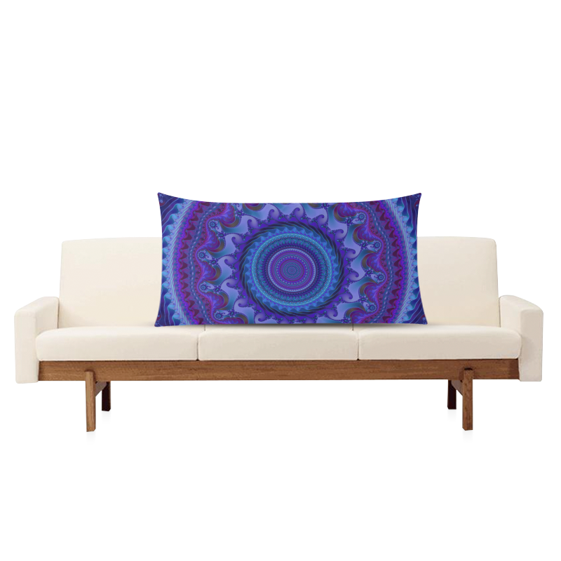 MANDALA PASSION OF LOVE Rectangle Pillow Case 20"x36"(Twin Sides)