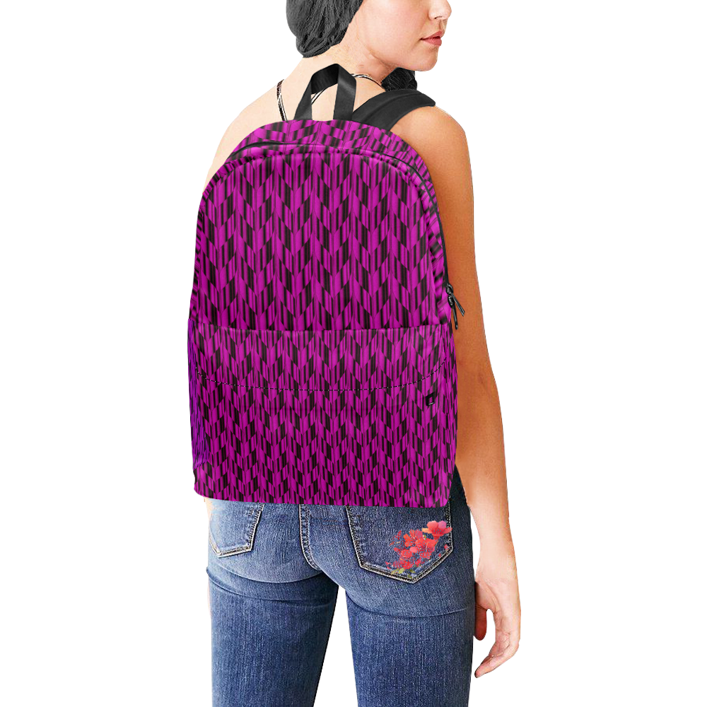 abstract pattern Unisex Classic Backpack (Model 1673)