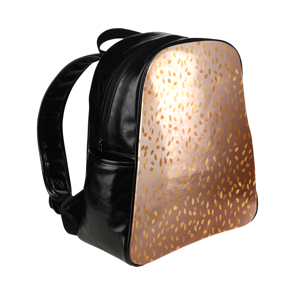 Golden rain Multi-Pockets Backpack (Model 1636)