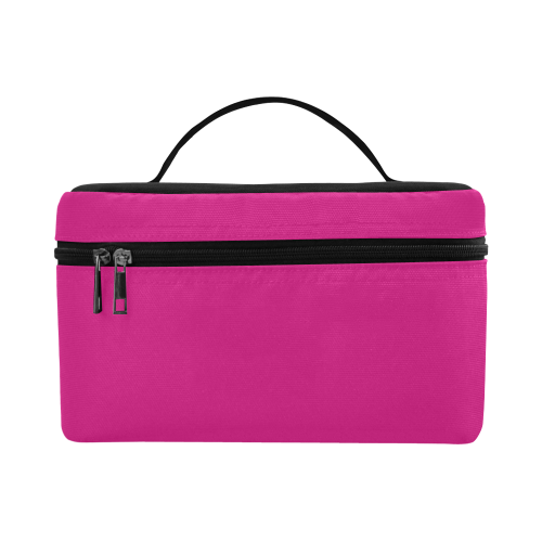 color Barbie pink Cosmetic Bag/Large (Model 1658)