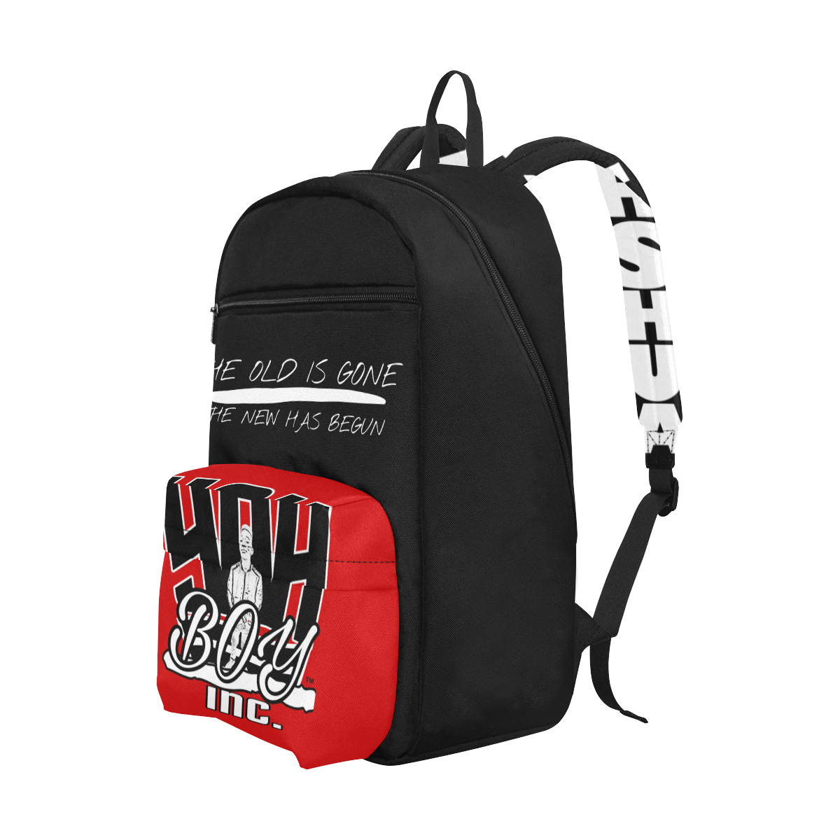 YahBoy Inc. Red Large Capacity Travel Backpack (Model 1691)