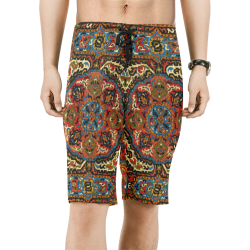Azerbaijan Pattern 2 Men's All Over Print Board Shorts (Model L16)