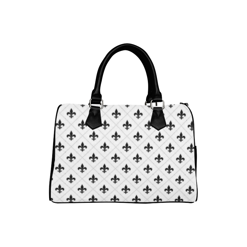 white saints Boston Handbag (Model 1621)