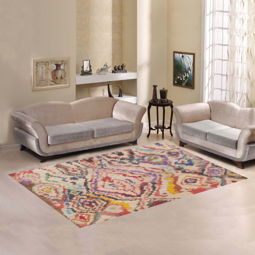 Multicolor shapes Moroccan and berber rug inspiration Area Rug7'x5'