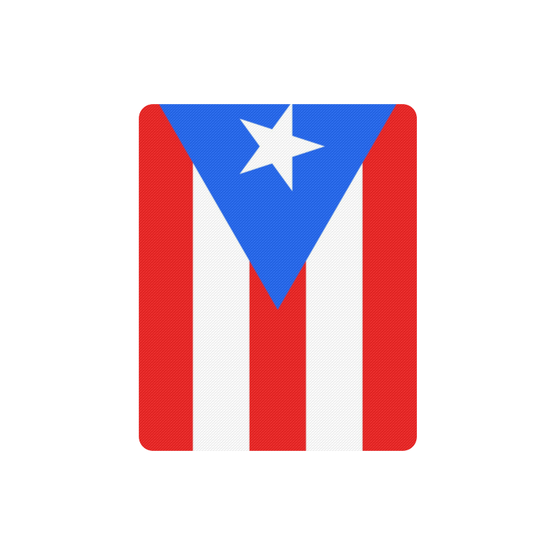 Puerto Rico Flag Rectangle Mousepad