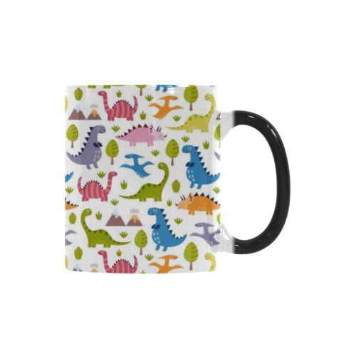 Dinosaur Pattern Custom Morphing Mug