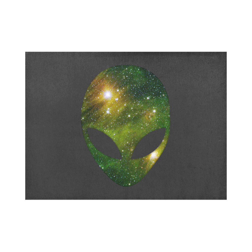 Cosmic Alien - Galaxy - Stars Placemat 14’’ x 19’’ (Set of 6)