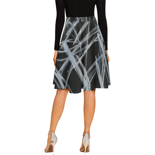 KLEW Melete Pleated Midi Skirt (Model D15)
