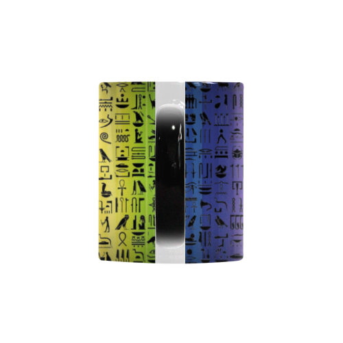 Rainbow Hieroglyph Custom Morphing Mug