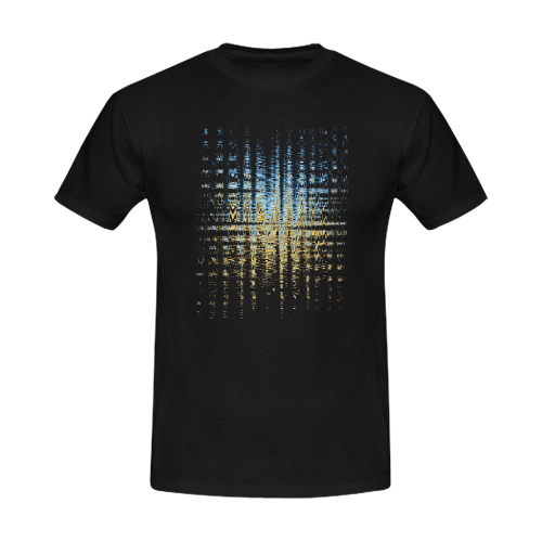 Abstract Men's T-Shirt in USA Size (Front Printing Only)