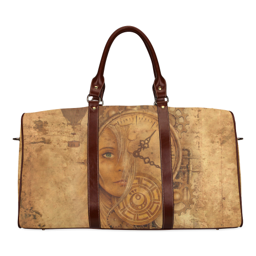 A Time Travel Of STEAMPUNK 1 Waterproof Travel Bag/Small (Model 1639)