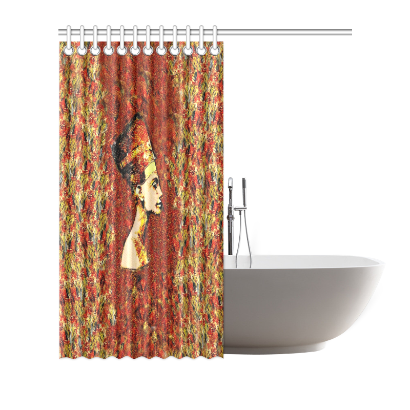 Nefertiti Shower Curtain 72"x72"