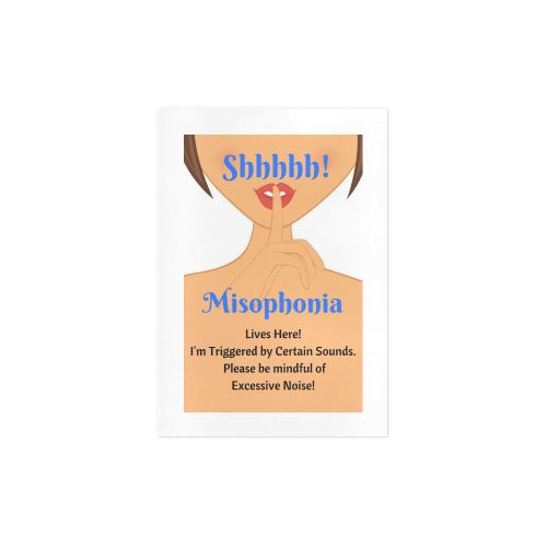 Misophonia Art Print 7‘’x10‘’