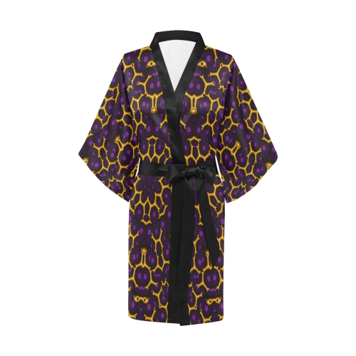 Evening Flora Kimono Robe