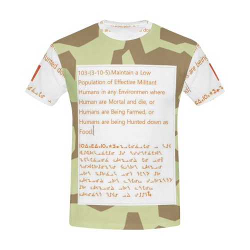 Special Forces camoflag All Over Print T-Shirt for Men (USA Size) (Model T40)