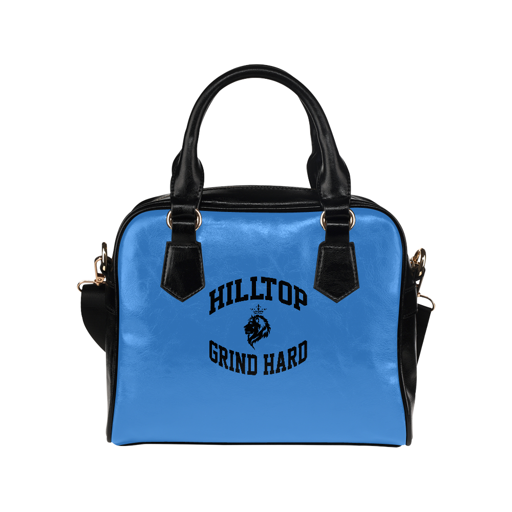 HillTop Grind Hard Blue Purse Shoulder Handbag (Model 1634)