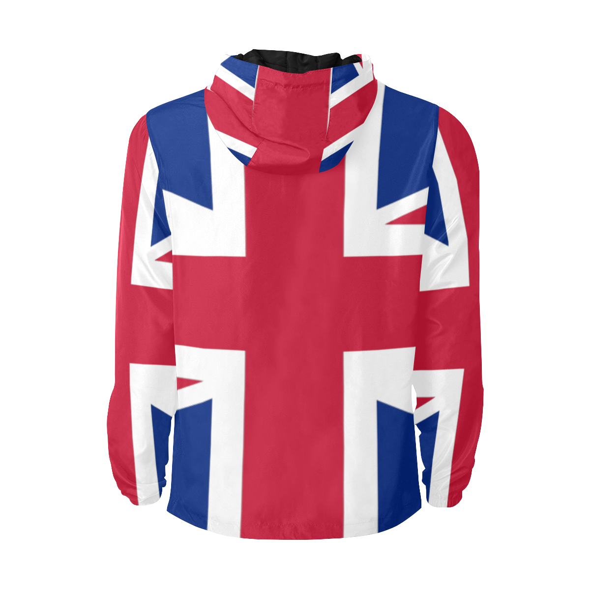 Union Jack Flag of Great Britain All Over Print Quilted Windbreaker for Men (Model H35)
