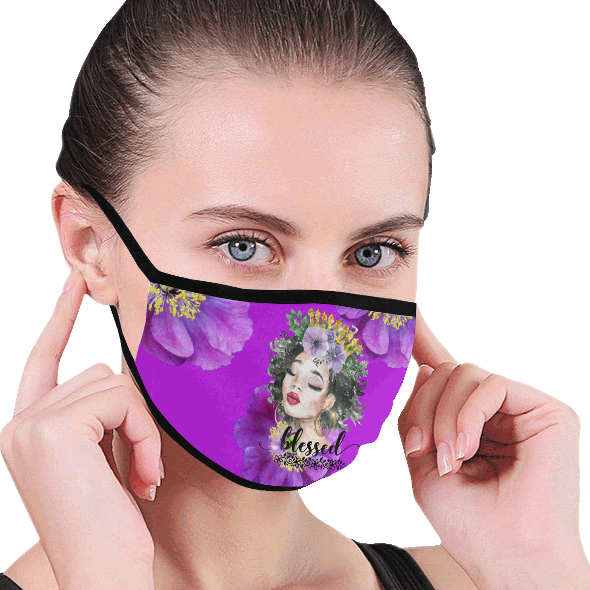 Fairlings Delight's The Word Collection- Blessed 53086a7 Mouth Mask
