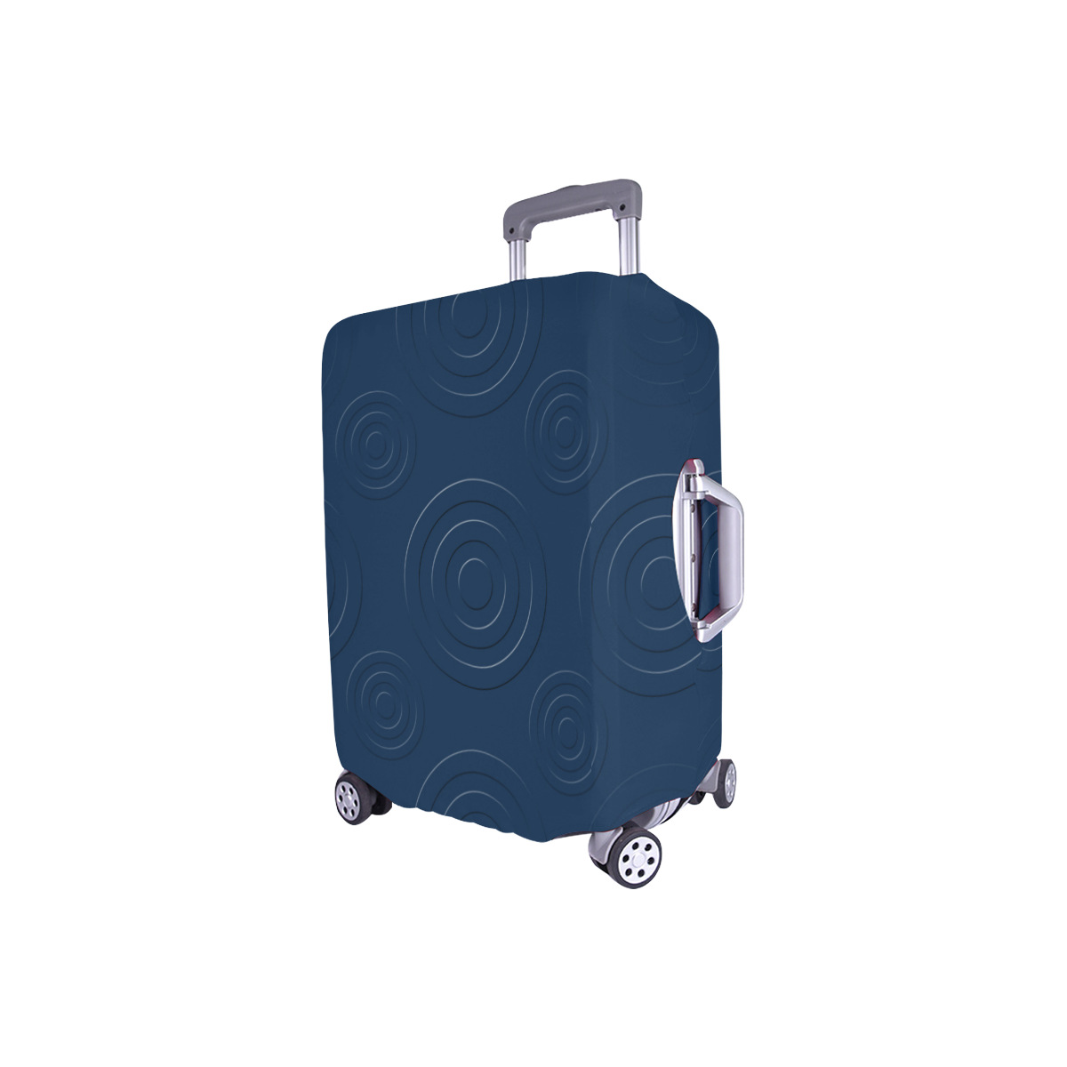 Prussian Blue Birdeye Luggage Cover/Small 18"-21"