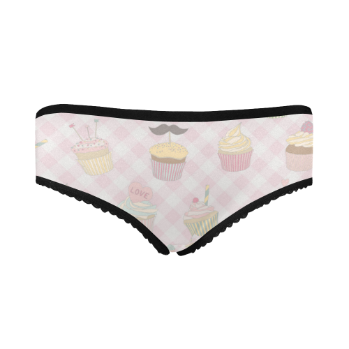 Cupcakes Women's All Over Print Classic Briefs (Model L13)