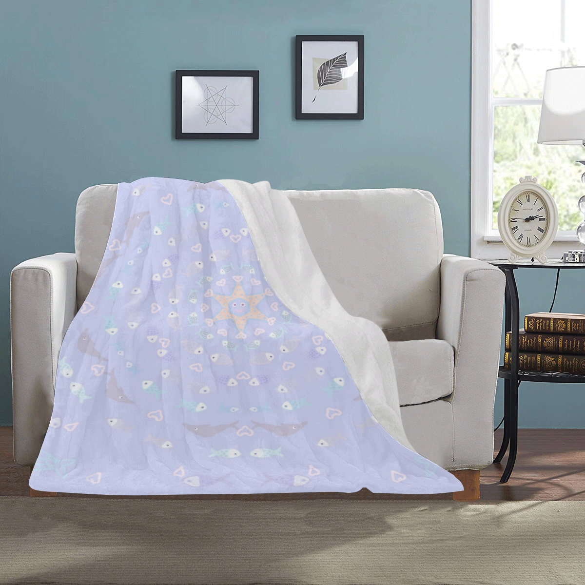 ezra4 Ultra-Soft Micro Fleece Blanket 30''x40''