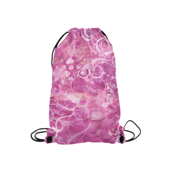 Faded Passion Small Drawstring Bag Model 1604 (Twin Sides) 11"(W) * 17.7"(H)