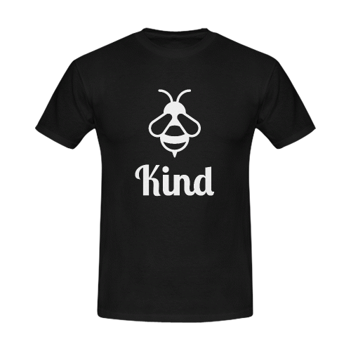 Bee Kind Men's T-Shirt in USA Size (Front Printing Only)