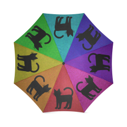 Rainbow Cat Foldable Umbrella (Model U01)