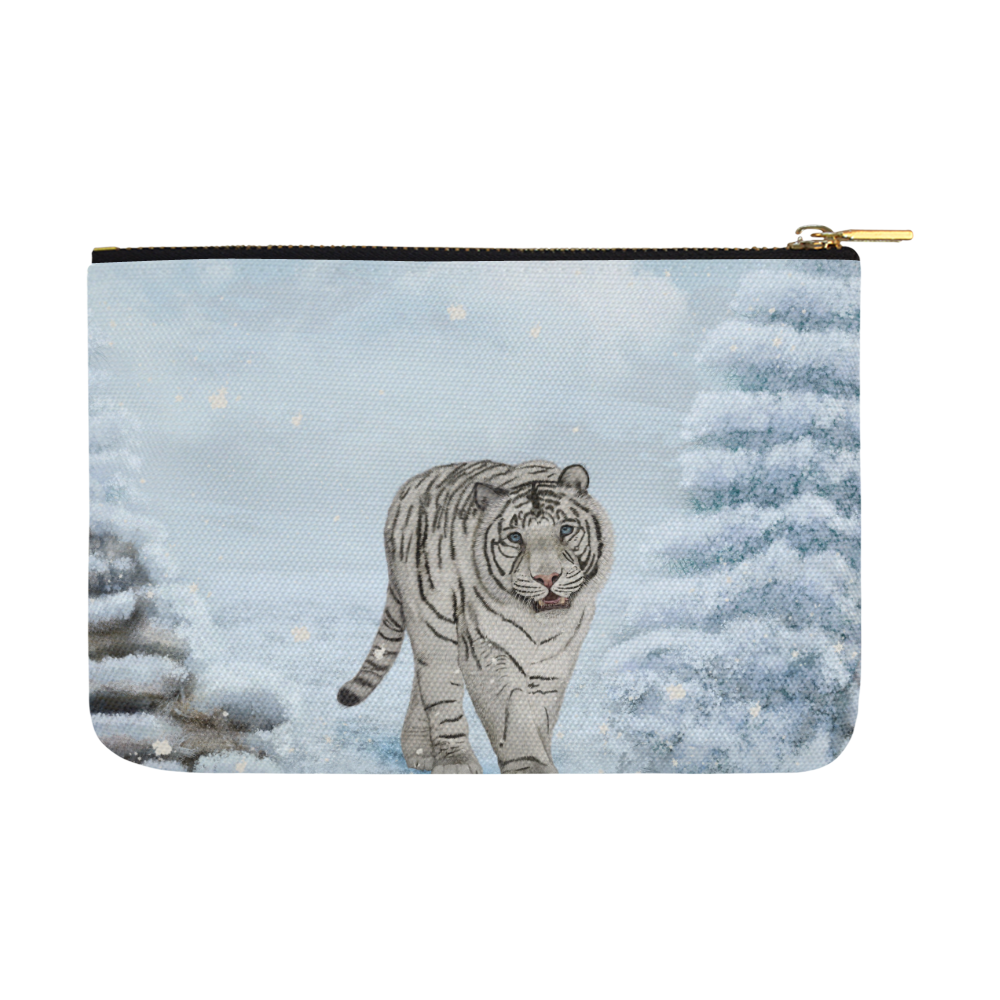 Wonderful siberian tiger Carry-All Pouch 12.5''x8.5''
