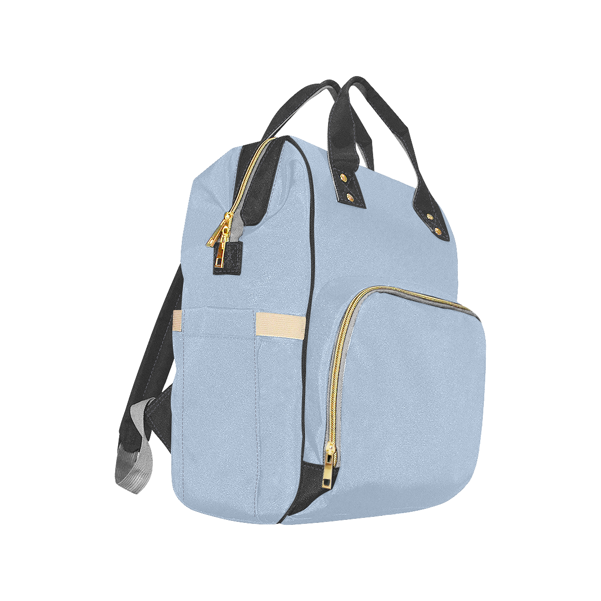 color light steel blue Multi-Function Diaper Backpack/Diaper Bag (Model 1688)