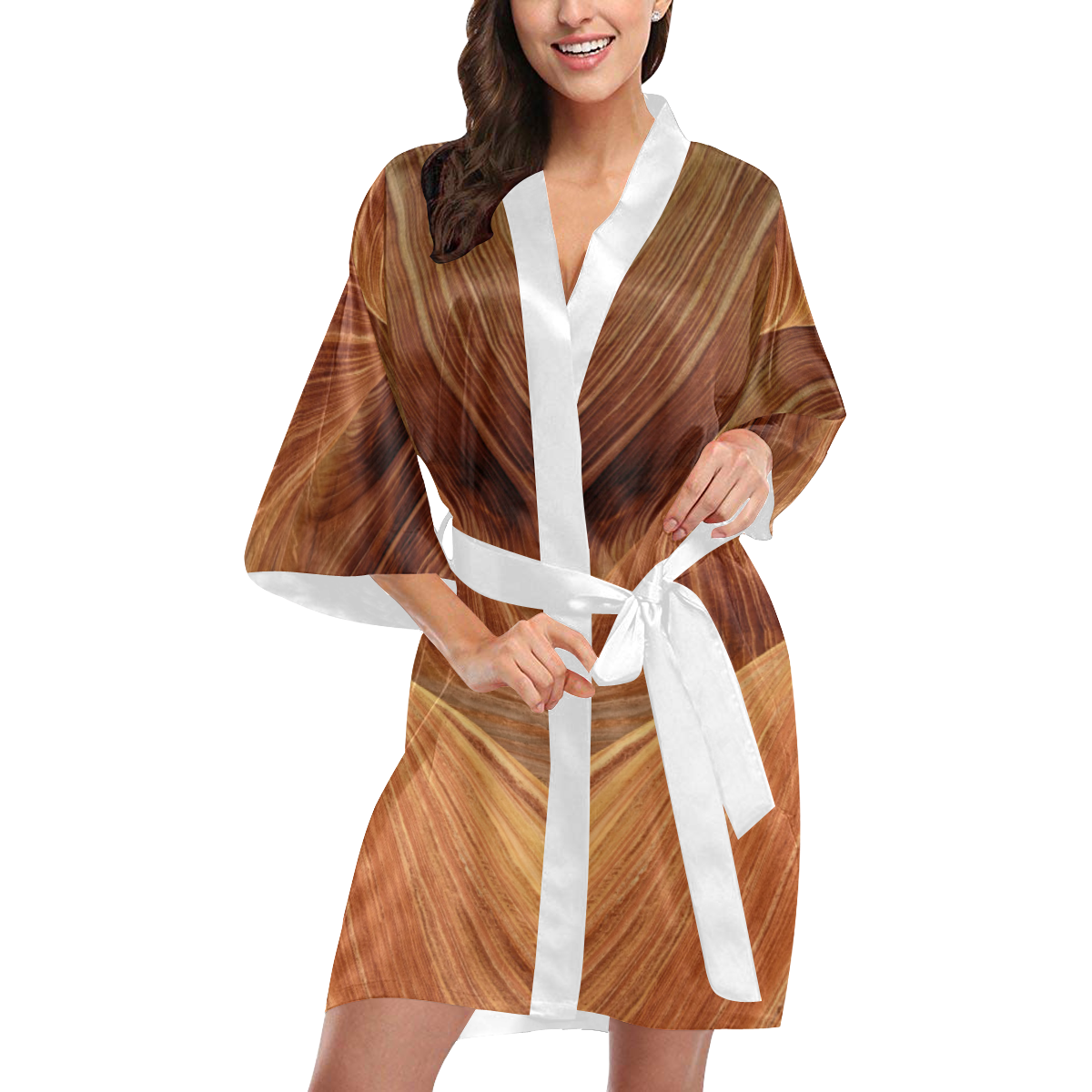 Sandstone Kimono Robe