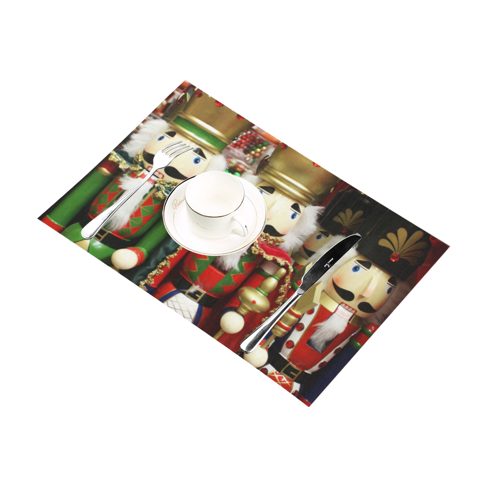 Christmas Nut Crackers Placemat 12''x18''