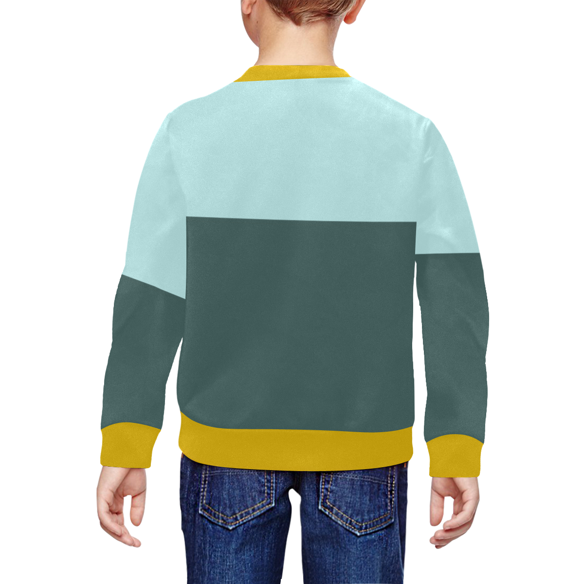 MONTREAL All Over Print Crewneck Sweatshirt for Kids (Model H29)
