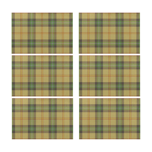 Saskatchewan tartan Placemat 12’’ x 18’’ (Set of 6)