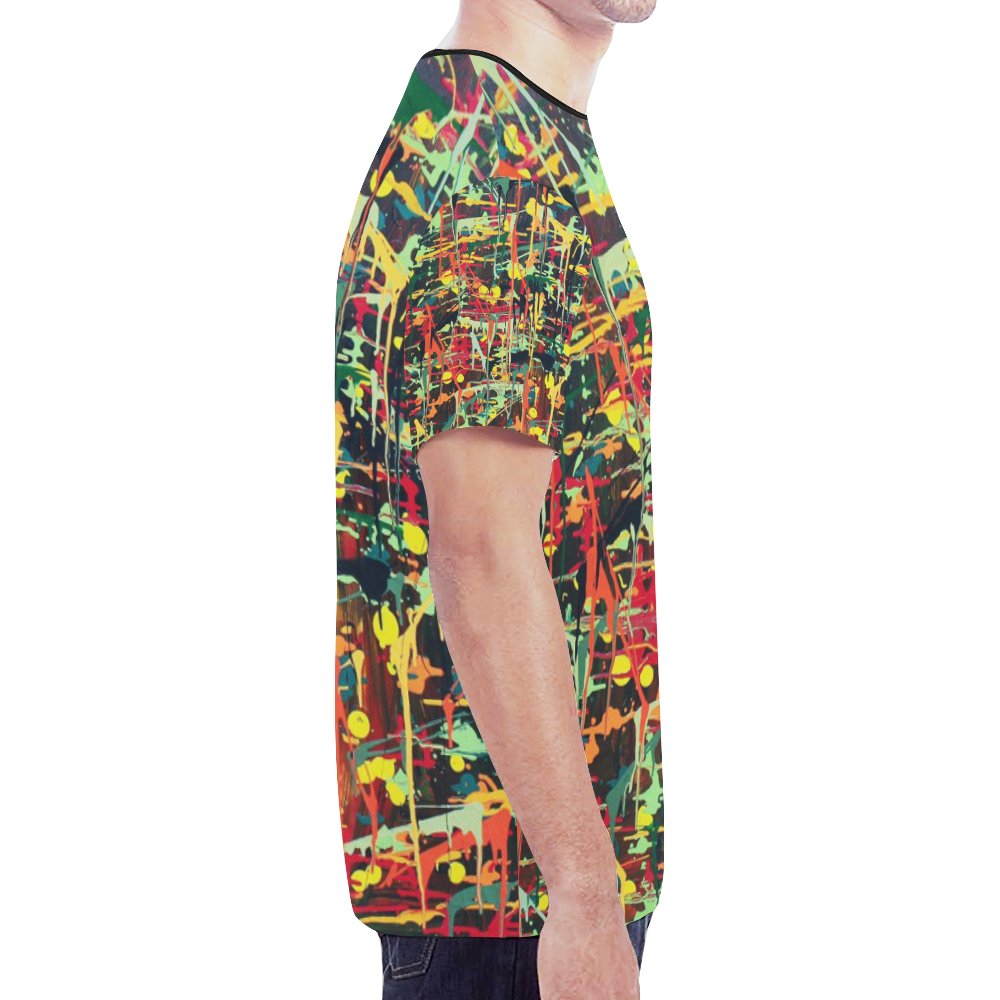 Irma New All Over Print T-shirt for Men (Model T45)