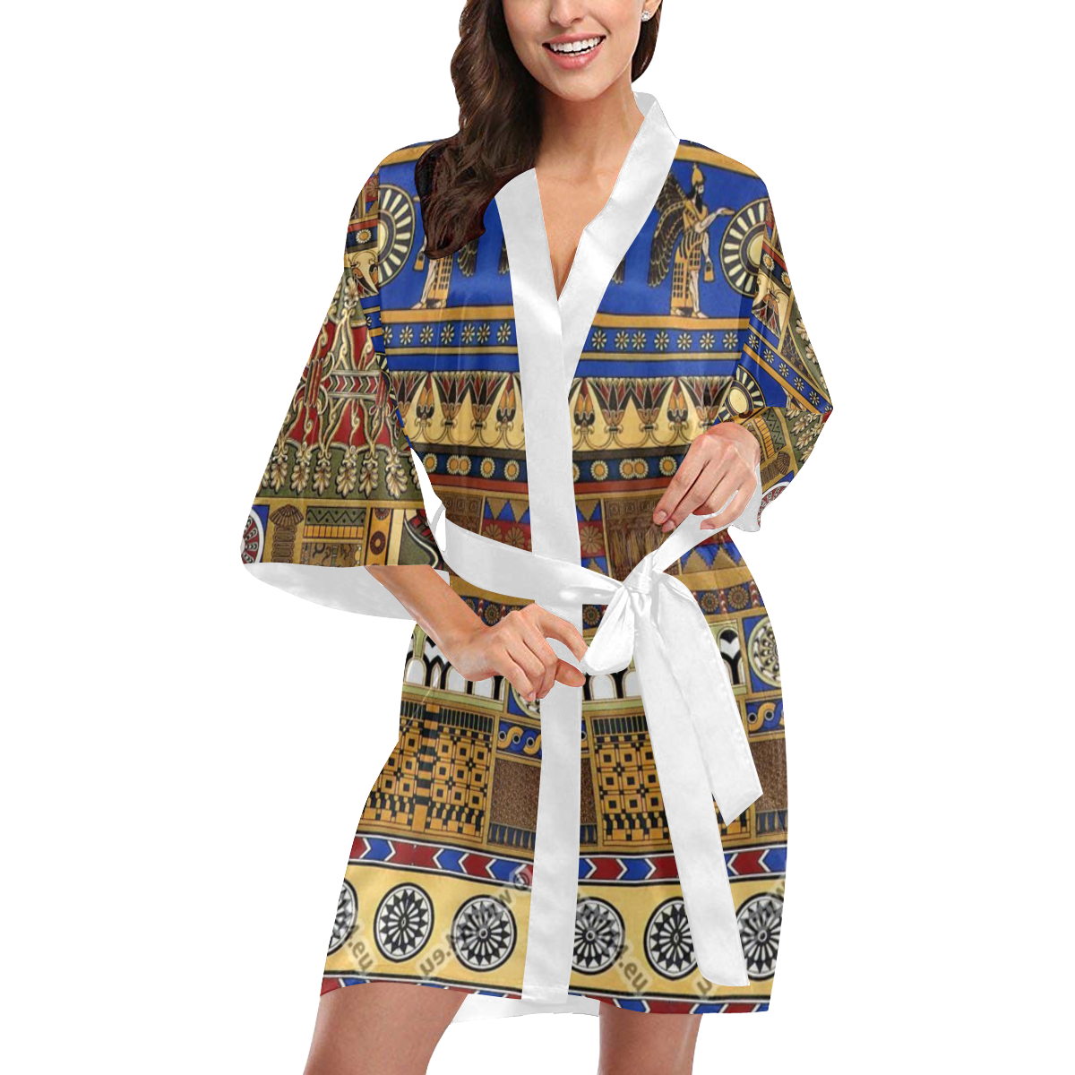 Ancient Mesopotamia Kimono Robe