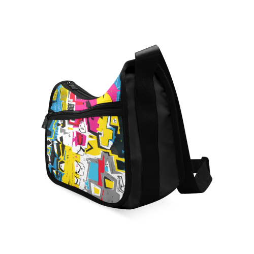 Distorted shapes Crossbody Bags (Model 1616)