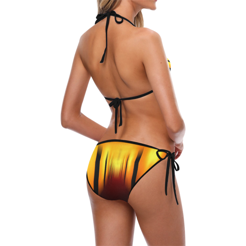 Lines Custom Bikini Swimsuit (Model S01)