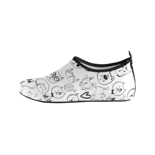 Meow Cats Women's Slip-On Water Shoes (Model 056)