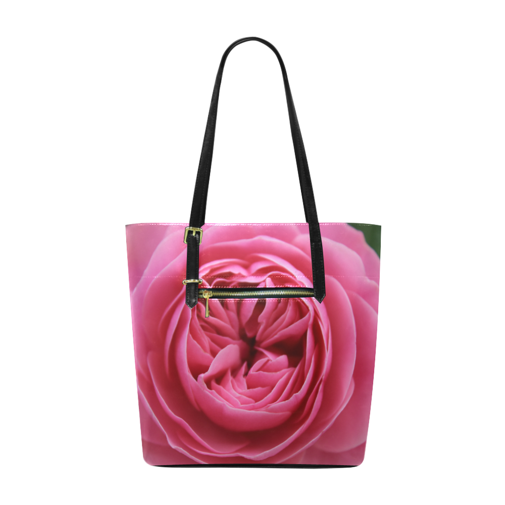 Rose Fleur Macro Euramerican Tote Bag/Small (Model 1655)