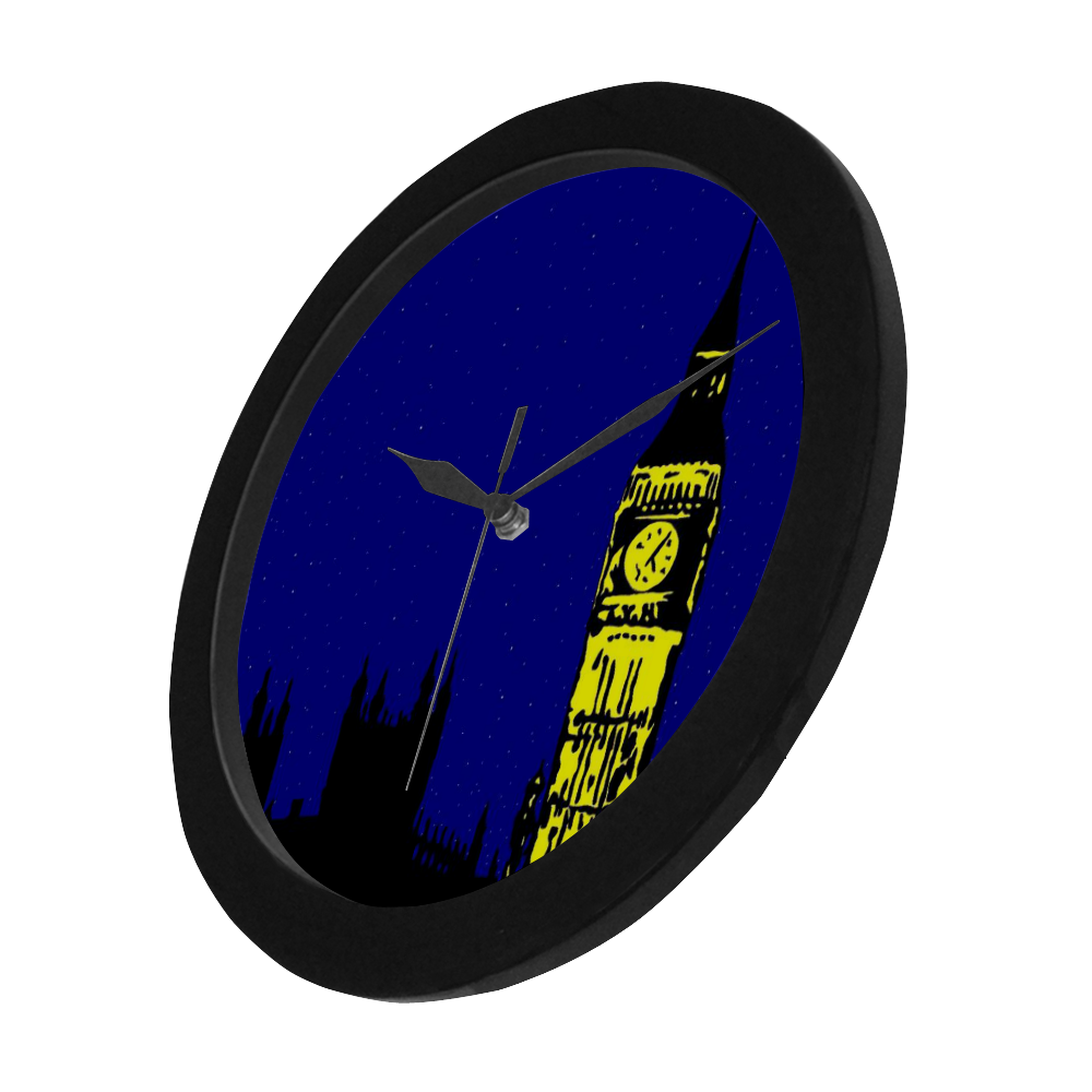 LONDON- Circular Plastic Wall clock