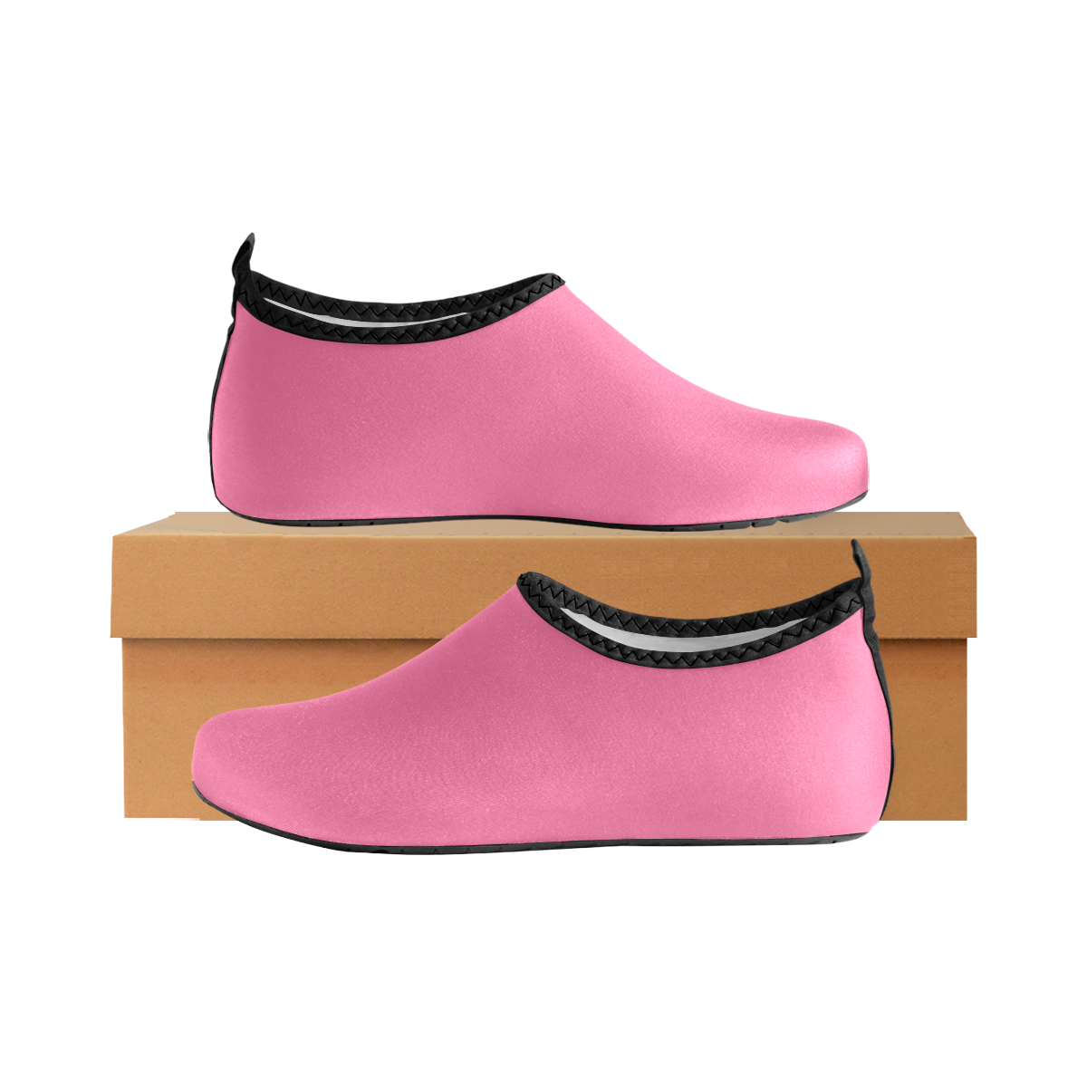 color French pink Men's Slip-On Water Shoes (Model 056)