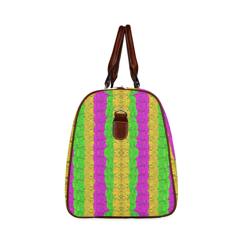 Hipster or hippie in  pattern style Waterproof Travel Bag/Small (Model 1639)
