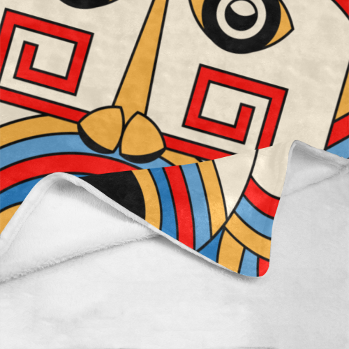 Aztec Religion Tribal Ultra-Soft Micro Fleece Blanket 60"x80"